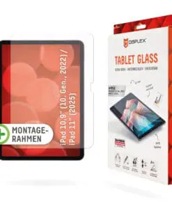 DISPLEX Panzerglas iPad 10,9" (10. Gen., 2022) / 11" (2025) *siehe Beschreibung