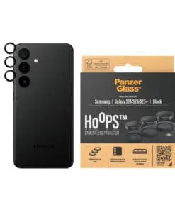 Alternative view of PanzerGlass Hoops Samsung S24, S23, S23 Plus, Black