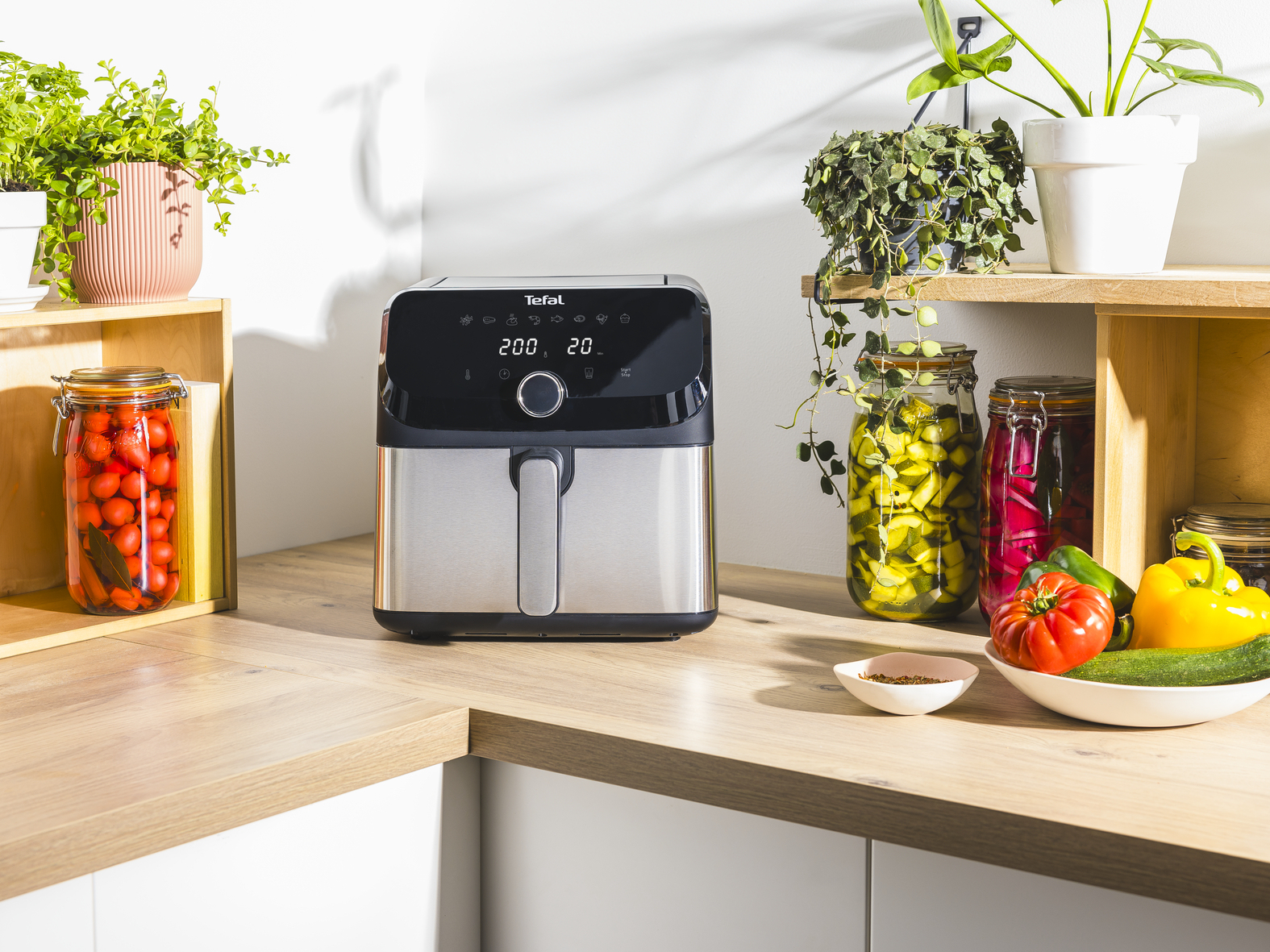 Tefal Easy Fry Mega Heißluftfritteuse, 7,5l, EY855D Tefal Easy Fry Mega Heißluftfritteuse, 7,5l, EY855D – Bild 5