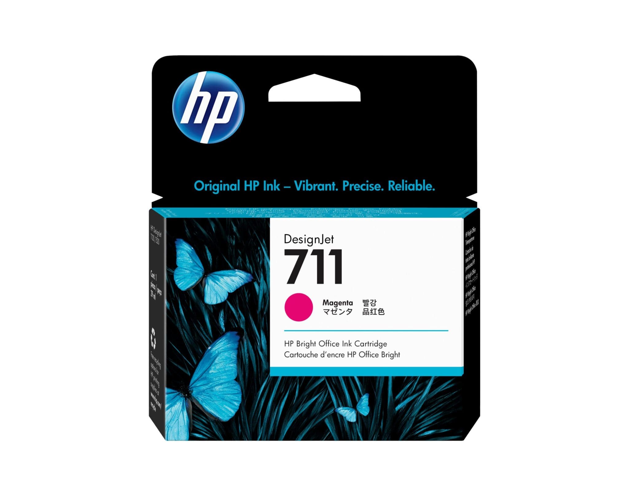 HP 711 Magenta DesignJet Tintenpatrone, 29 ml HP 711 Magenta DesignJet Tintenpatrone, 29 ml