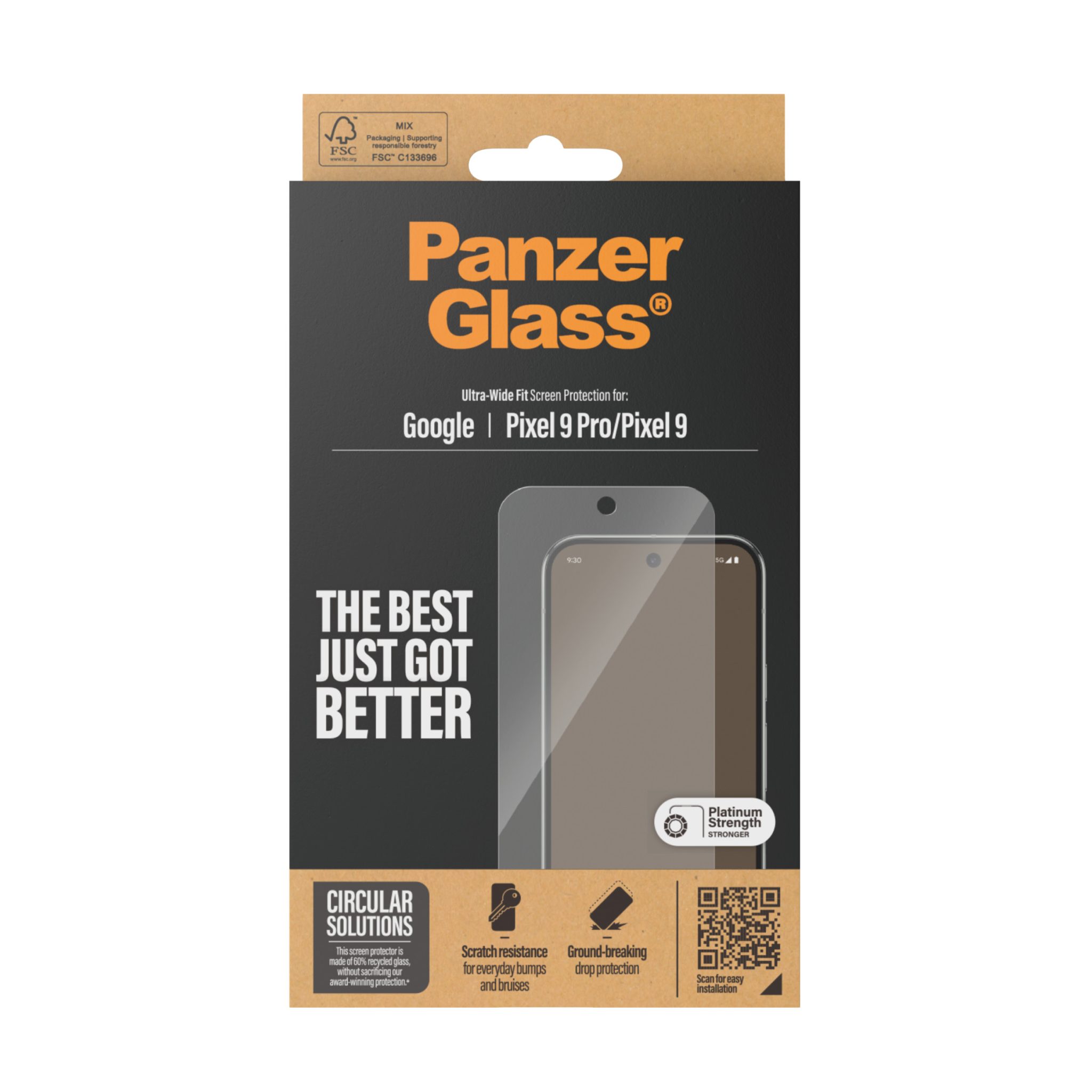 PanzerGlass Screen Protector Google Pixel 9 / 9 Pro UWF PanzerGlass Screen Protector Google Pixel 9 / 9 Pro UWF – Bild 3