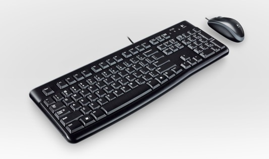 Logitech USB Keyboard und Maus MK120 schwarz Logitech USB Keyboard und Maus MK120 schwarz – Bild 3