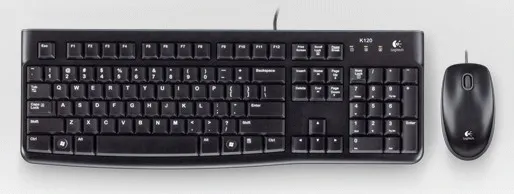 Logitech USB Keyboard und Maus MK120 schwarz Logitech USB Keyboard und Maus MK120 schwarz – Bild 2