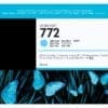 HP Tintenpatrone Nr. 772 Hell Cyan 300ml Erreichen Sie mit HP Tinten immer herausragende Drucke mit gestochen scharfem Text und lebendigen Farben.