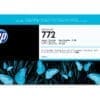 Ideal für Druckdienstleister, die kleine Auflagen drucken – z. B. Copyshops und Schnelldruckereien.<br>HP 772 Cyan hell DesignJet Tintenpatronen (300 ml) sorgen für fantastische Konsistenz in puncto Farbbrillanz und Profiqualität – egal, wie oft man druckt. Original HP Zubehör wird gemeinsam mit dem Drucker entwickelt, um konsistente Qualität und reibungsloses Drucken sicherzustellen.