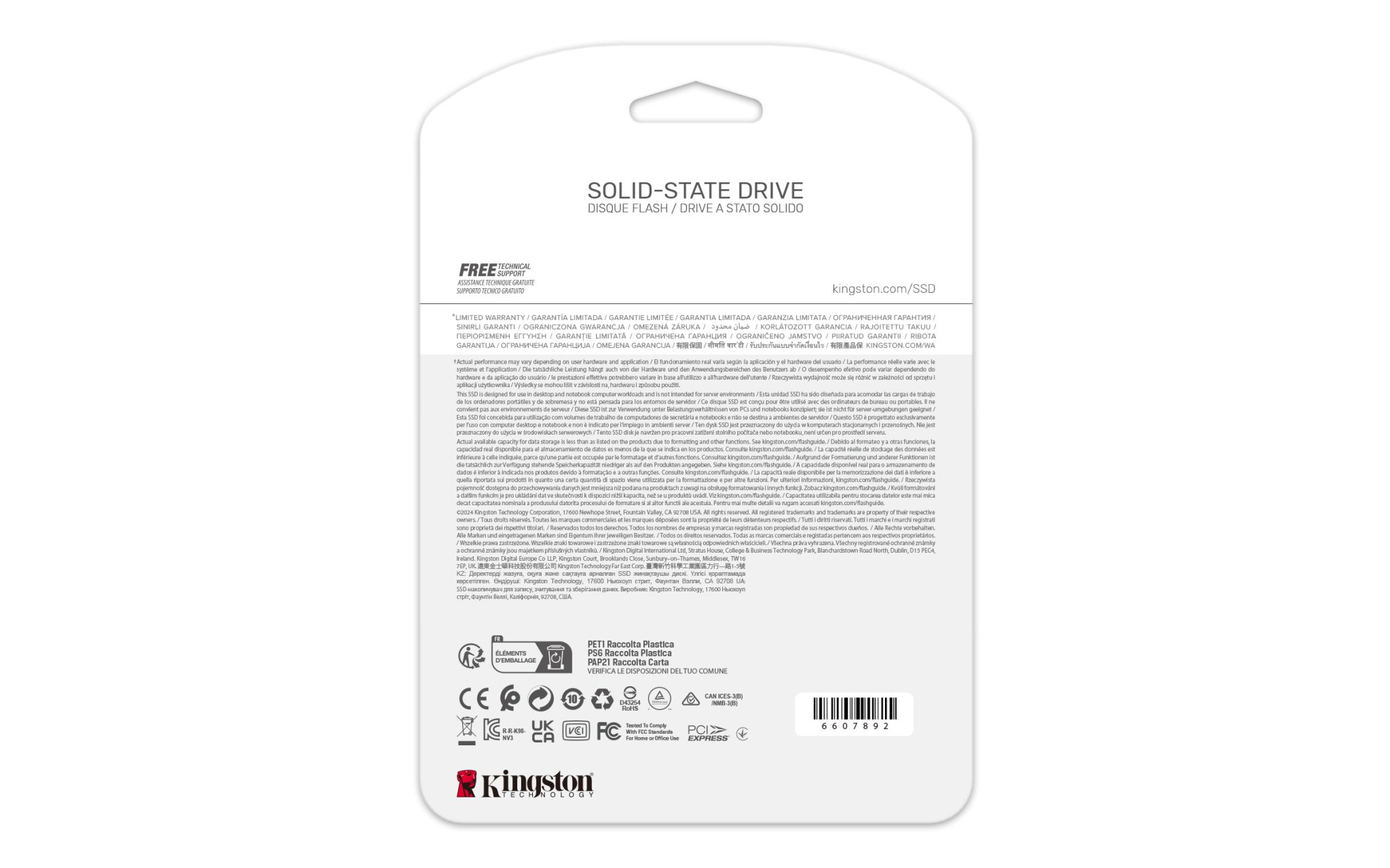 Kingston SSD M.2 NV3 4TB Kingston SNV3S/4000G Kingston SSD M.2 NV3 4TB Kingston SNV3S/4000G – Bild 6