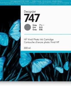 HP 747 Grau DesignJet Tintenpatrone, 300 ml