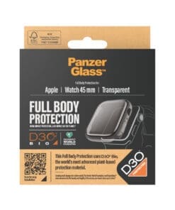 PanzerGlass Full Body Apple Watch 2023, 45mm, w. D3O, Transp. *siehe Beschreibung PanzerGlass Full Body Apple Watch 2023, 45mm, w. D3O, Transp. *siehe Beschreibung – Bild 3