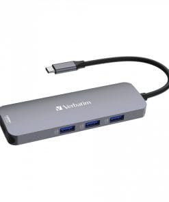Alternative view of Verbatim USB-C Pro Multiport-Hub mit 8 Anschlüssen CMH-08
