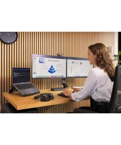 Kensington Pro Fit Ergo KB675 EQ TKL Tastatur Heimbüro USB + RF Wireless + Bluetooth QWERTZ Deutsch Schwarz – Bild 3