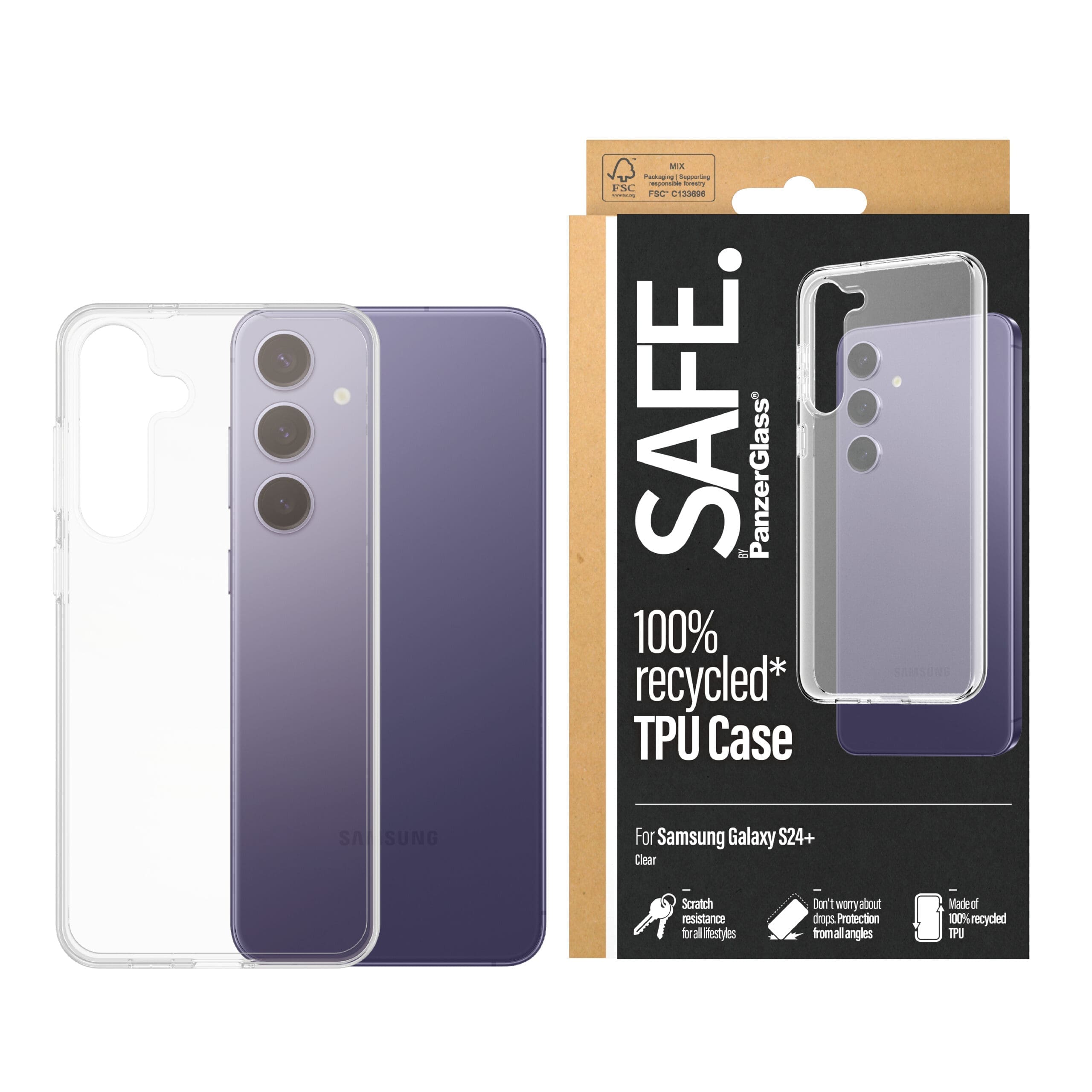 SAFE. by PanzerGlass Case Samsung Galaxy S24 Plus, clear *siehe Beschreibung SAFE. by PanzerGlass Case Samsung Galaxy S24 Plus, clear *siehe Beschreibung – Bild 2