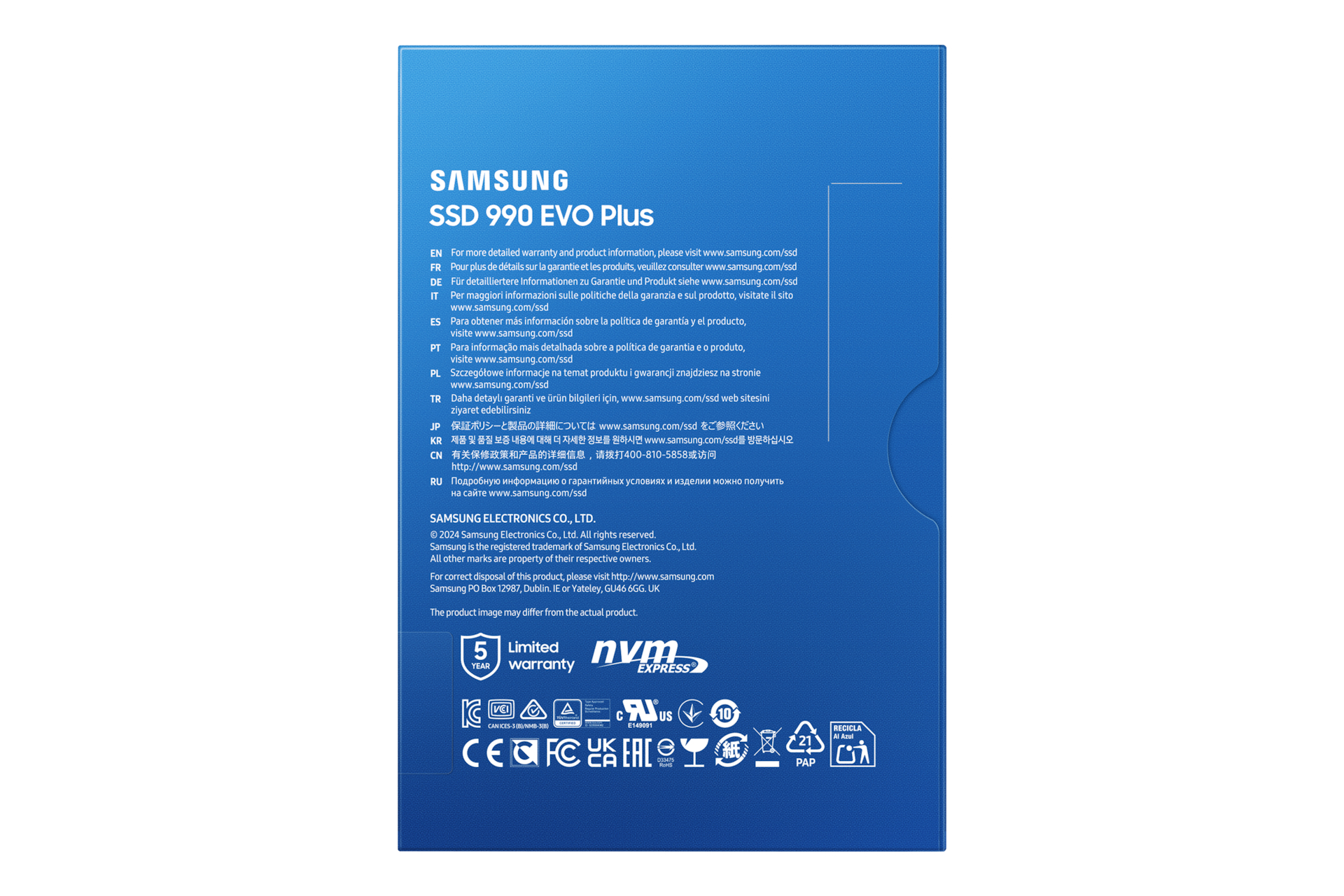 Samsung 990 EVO Plus NVMe™ M.2 SSD - 2 TB Samsung 990 EVO Plus NVMe™ M.2 SSD - 2 TB – Bild 6