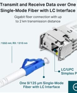 Omada TL-SM321A-2 Gigabit Single-Mode WDM SFP Modul Omada TL-SM321A-2 Gigabit Single-Mode WDM SFP Modul – Bild 4