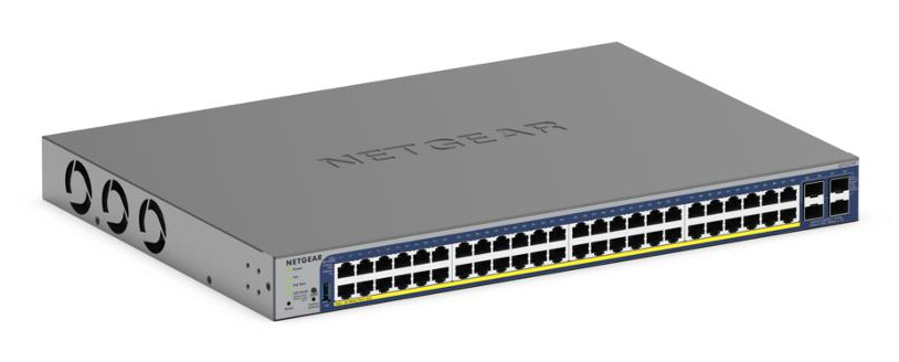 Netgear GS752TXP-300EUS 48 Port Gigabit Smart Switch,380W PoE+ Netgear GS752TXP-300EUS 48 Port Gigabit Smart Switch,380W PoE+