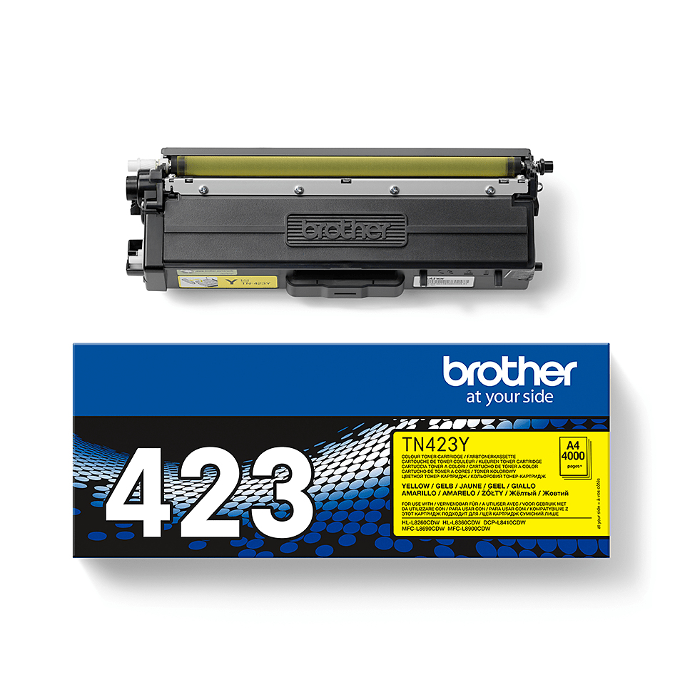 Brother Jumbo Toner TN-423Y Gelb (ca. 4000 Seiten) Brother Jumbo Toner TN-423Y Gelb (ca. 4000 Seiten) – Bild 4