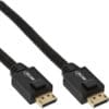 InLine® DisplayPort Aktiv-Kabel, 4K2K, schwarz, vergoldete Kontakte, 15m, schwarz InLine® HDMI Aktiv-Kabel, HDMI-High Speed mit Ethernet, 4K2K, Stecker / Stecker, schwarz / gold, 25m
