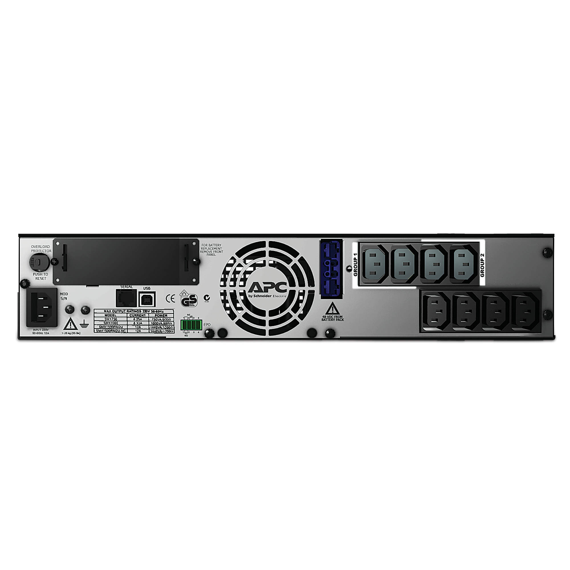 APC - SMART-UPS X 1000VA Rack/Tower LCD 230V APC - SMART-UPS X 1000VA Rack/Tower LCD 230V – Bild 2