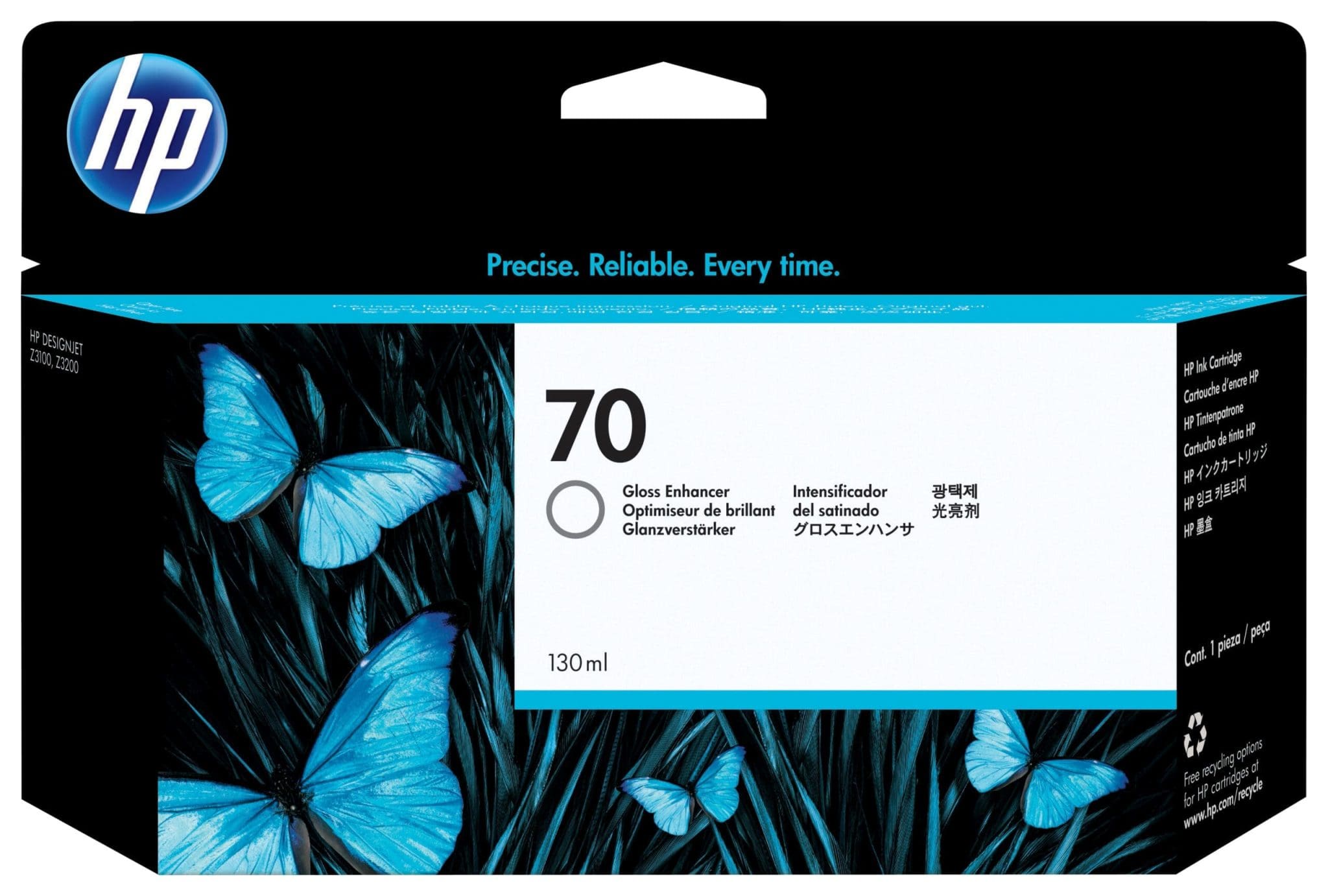 HP 70 Glanzoptimierer DesignJet Druckerpatrone, 130 ml HP 70 Glanzoptimierer DesignJet Druckerpatrone, 130 ml