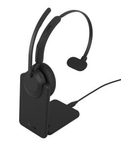 Alternative view of JABRA Evolve3 45 Mono, LINK 390c, UC, Ladestation