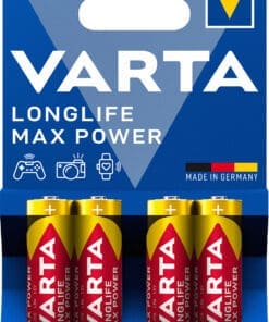 Alternative view of VARTA Longlife Max Power, Batterie, AA, Mignon, 1,5V, 4Stk