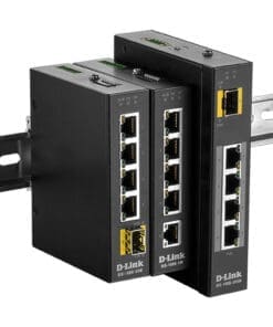 Alternative view of D-Link DIS-100G-5PSW 5-Port Gigabit PoE Industrie Switch