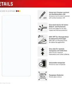Alternative view of DISPLEX Panzerglas 10H Samsung Galaxy S25 Ultra