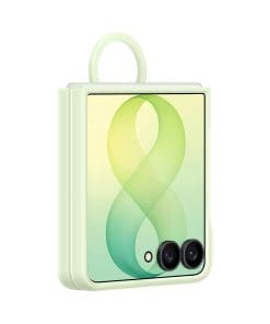 Samsung Silicone Ring Magnet Case für Galaxy Flip8 green Samsung Silicone Ring Magnet Case für Galaxy Flip8 green – Bild 3