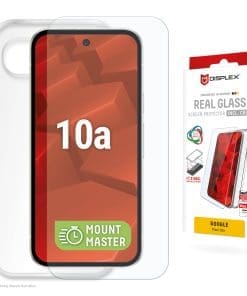 DISPLEX Panzerglas 10H inklusive Handyhülle transparent für Google Pixel 10a