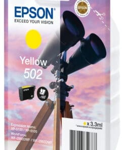 Alternative view of Epson Tintenpatrone 502 Gelb (3,3ml)