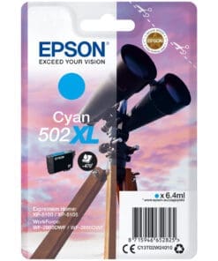 Epson Tintenpatrone 502XL Cyan (6,4ml)