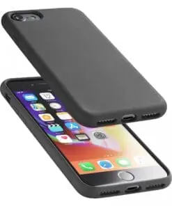 Alternative view of Cellularline Silikon Case SENSATION für iPhone 6/7/8/SE, Black