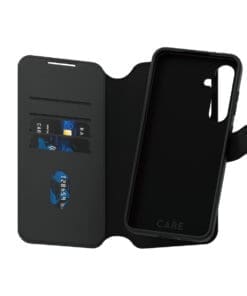 Alternative view of CARE Feature Wallet Case Kickstand Samsung A35 5G