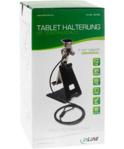 InLine® Tablet Halter universell 7"-10.1" mit Sicherheitsschloss 1,5m, mit Schlüssel InLine® Tablet Halter universell 7"-10.1" mit Sicherheitsschloss 1,5m, mit Schlüssel – Bild 9