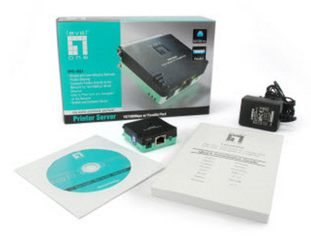 LevelOne FPS-1031 Print Server mit 1 Parallel-Port LevelOne FPS-1031 Print Server mit 1 Parallel-Port – Bild 5