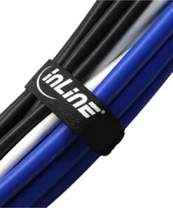 InLine® Klettschlaufen Set, 5 Stk. 20x300mm + 5 Stk. 20x500mm, schwarz, schwarz InLine® Klettschlaufen Set, 5 Stk. 20x300mm + 5 Stk. 20x500mm, schwarz, schwarz – Bild 3