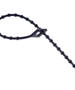 InLine® Kabelbinder Kugelbinder schwarz, Länge 100mm, 100 Stück, schwarz – Bild 3