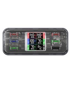 Alternative view of 4smarts Desk Charger Lucid GaN DIY 360W, spacegrau