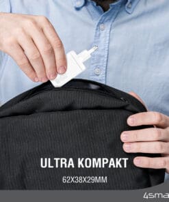 4smarts Ladegerät PDPlug Dual 45W GaN 2xC, weiß 4smarts Ladegerät PDPlug Dual 45W GaN 2xC, weiß – Bild 2
