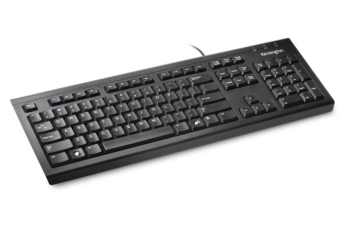 Kensington ValuKeyboard Tastatur Büro USB QWERTY Spanisch Schwarz Kensington ValuKeyboard Tastatur Büro USB QWERTY Spanisch Schwarz