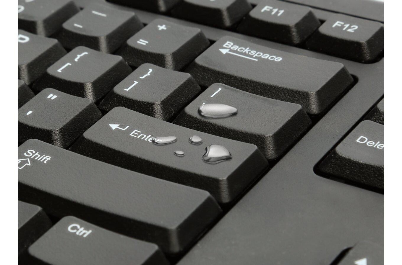 Kensington ValuKeyboard Tastatur Büro USB QWERTY Spanisch Schwarz Kensington ValuKeyboard Tastatur Büro USB QWERTY Spanisch Schwarz – Bild 3