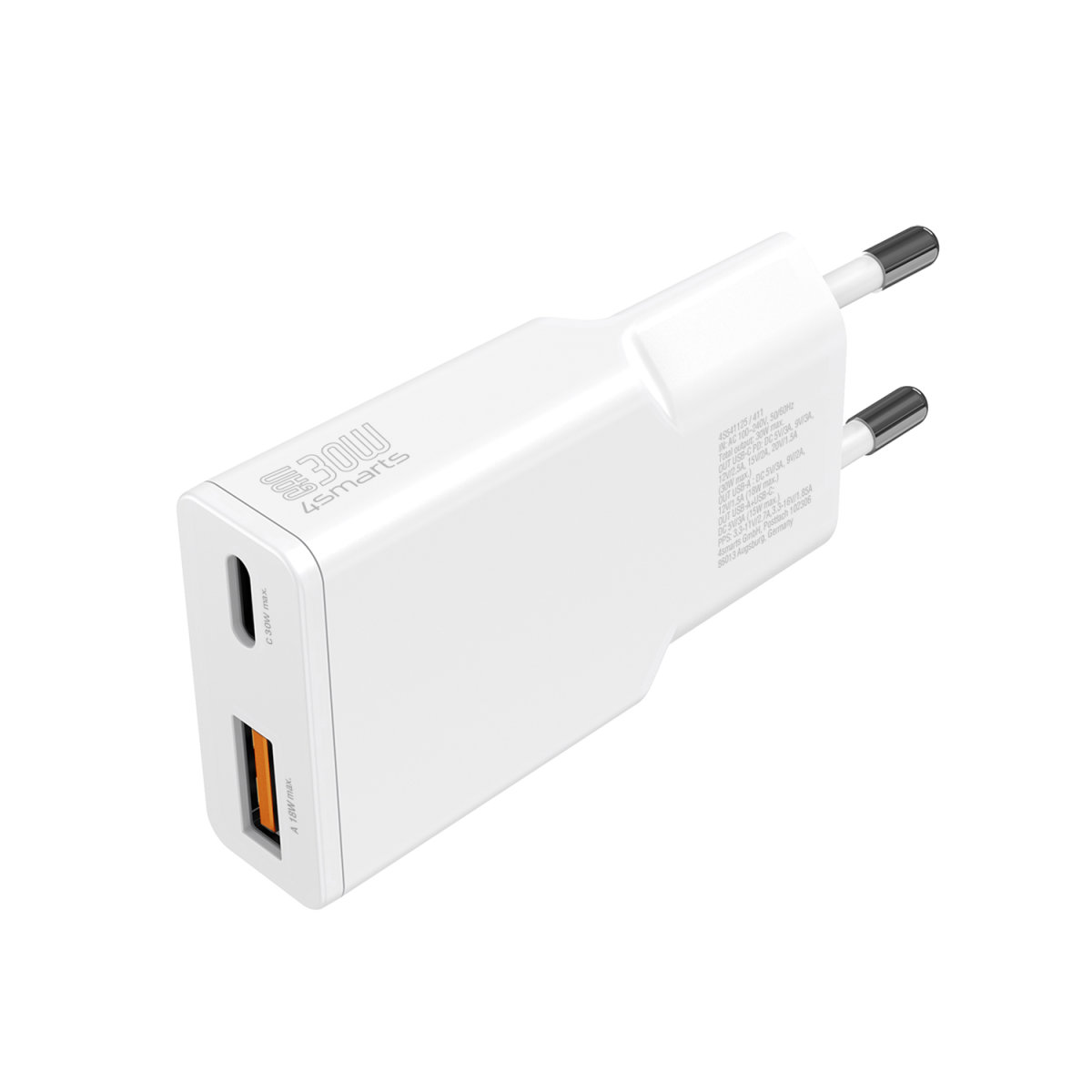 4smarts Netzladegerät PDPlug Slim Duos 30W GaN USB-C+USB-A 4smarts Netzladegerät PDPlug Slim Duos 30W GaN USB-C+USB-A – Bild 9
