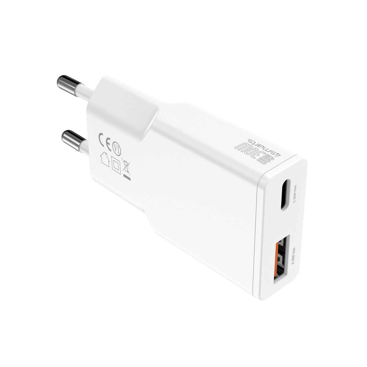 4smarts Netzladegerät PDPlug Slim Duos 30W GaN USB-C+USB-A 4smarts Netzladegerät PDPlug Slim Duos 30W GaN USB-C+USB-A – Bild 7