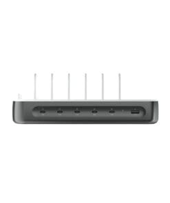 4smarts Ladestation Team 100W 5C/1A inkl. 6 Kabel, spacegrau 4smarts Ladestation Team 100W 5C/1A inkl. 6 Kabel, spacegrau – Bild 3