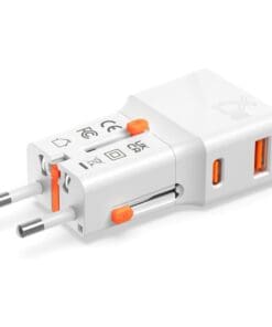 4smarts Weltreiseadapter Nomad Pocket 25W, weiß 4smarts Weltreiseadapter Nomad Pocket 25W, weiß – Bild 8