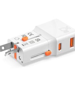 4smarts Weltreiseadapter Nomad Pocket 25W, weiß 4smarts Weltreiseadapter Nomad Pocket 25W, weiß – Bild 7