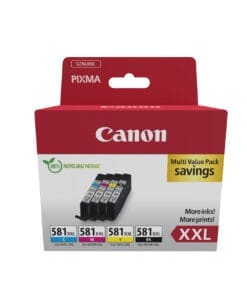 Canon Tintenpatronen Multipack CLI-581XXL (4 Farben)