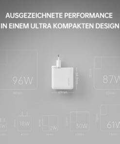 4smarts Ladegerät GaN Flex Pro 100W 3 USB-C+1 USB-A, Travel – Bild 7