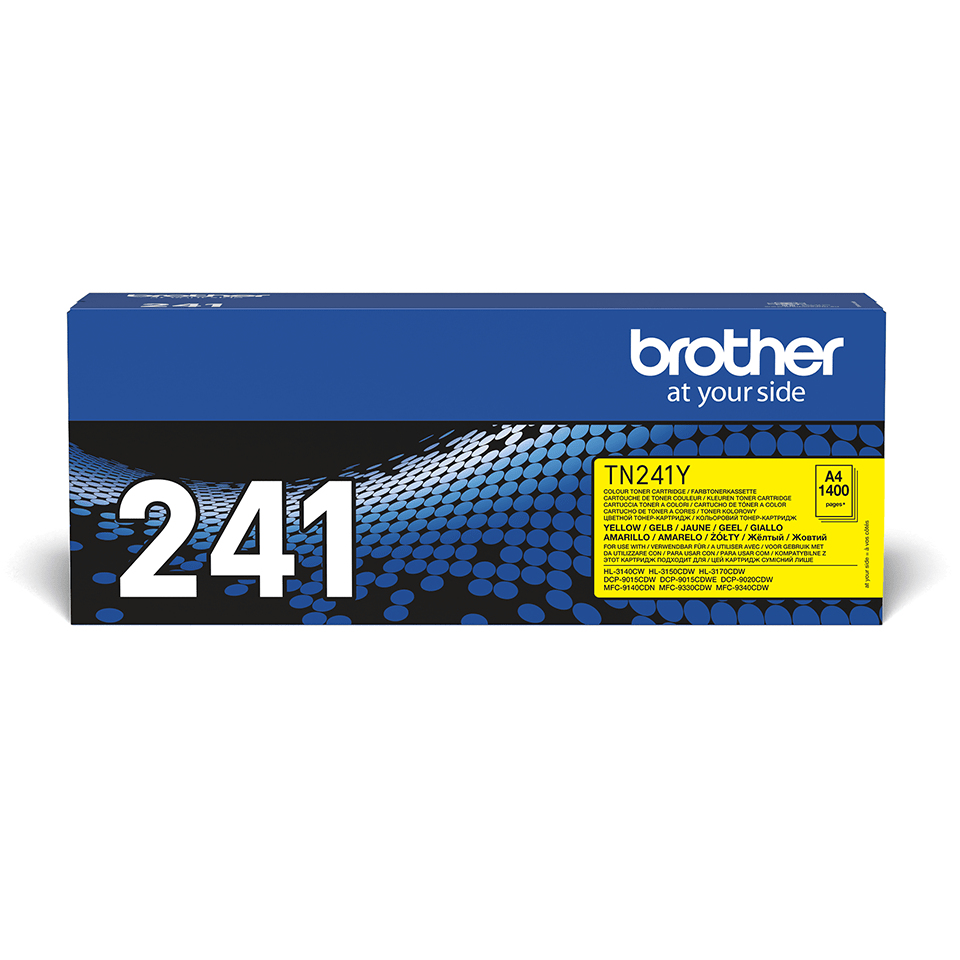 Brother Toner TN-241Y Gelb (ca. 1400 Seiten) Brother Toner TN-241Y Gelb (ca. 1400 Seiten)