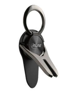 InLine® Smartphone 3in1 Smartclip KFZ-Halter, Ständer, Finger Halterung, schwarz