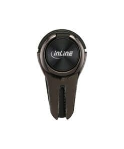 Alternative view of InLine® Smartphone 3in1 Smartclip KFZ-Halter, Ständer, Finger Halterung, schwarz